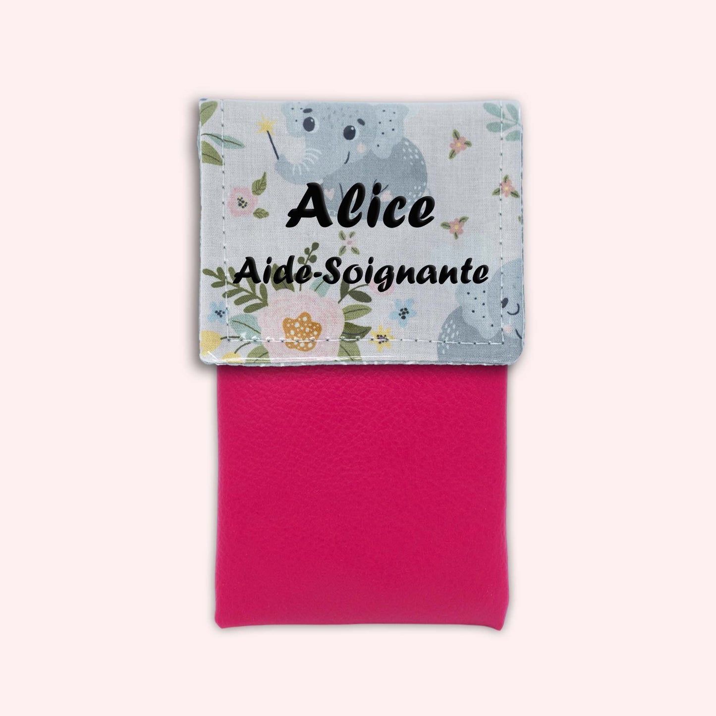 Pochette aimantée Éléphant