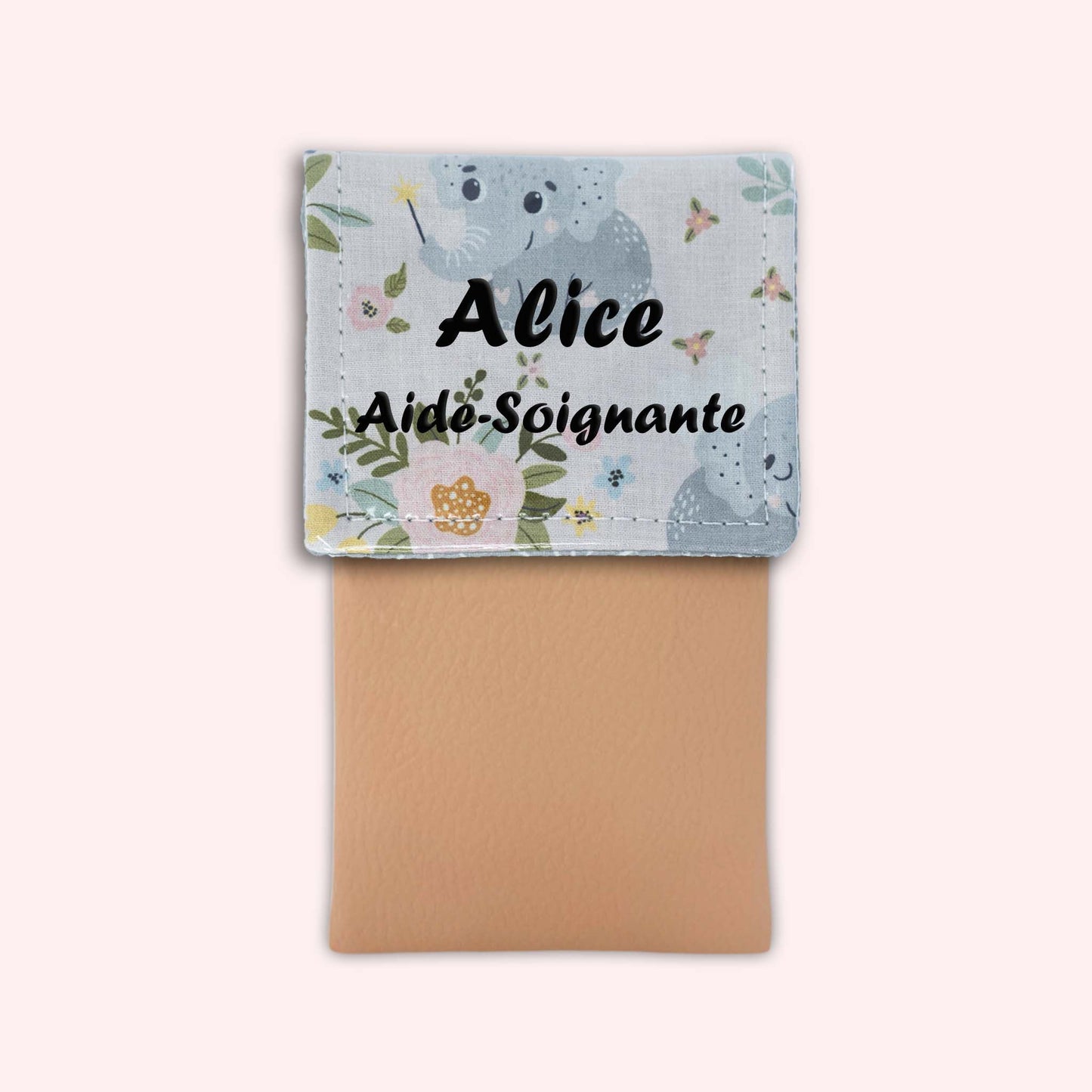 Pochette aimantée Éléphant