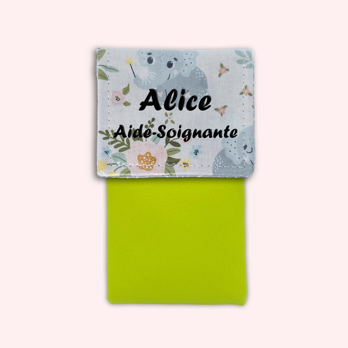 Pochette aimantée Éléphant