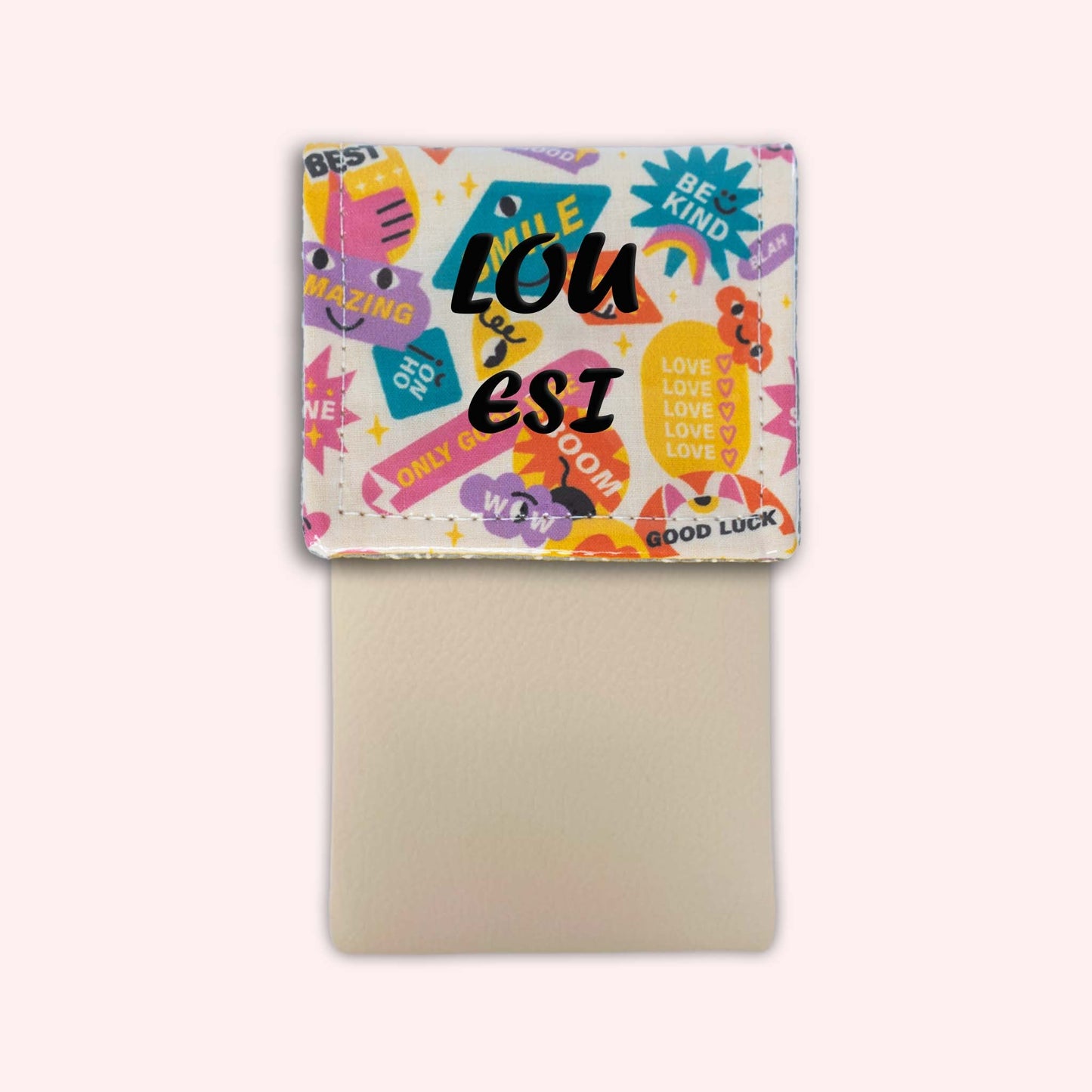 Pochette aimantée Smile