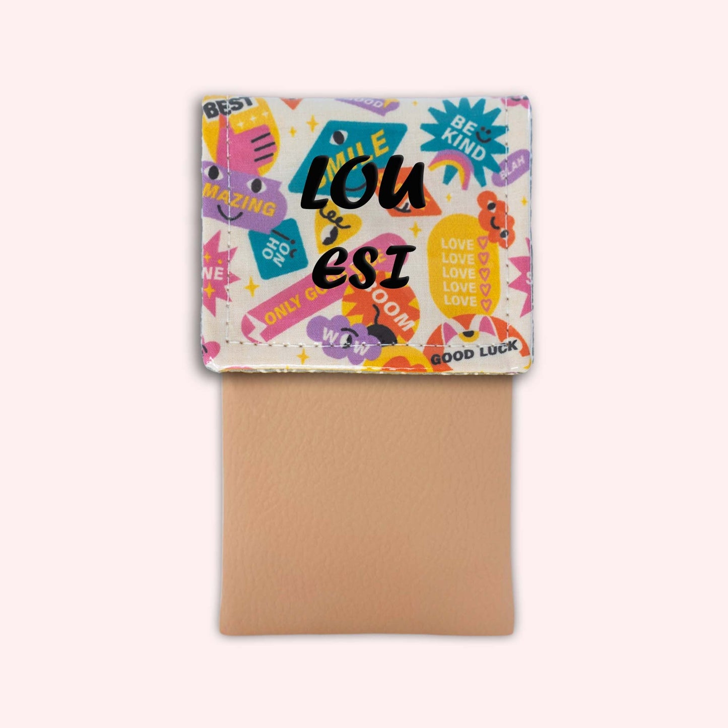 Pochette aimantée Smile