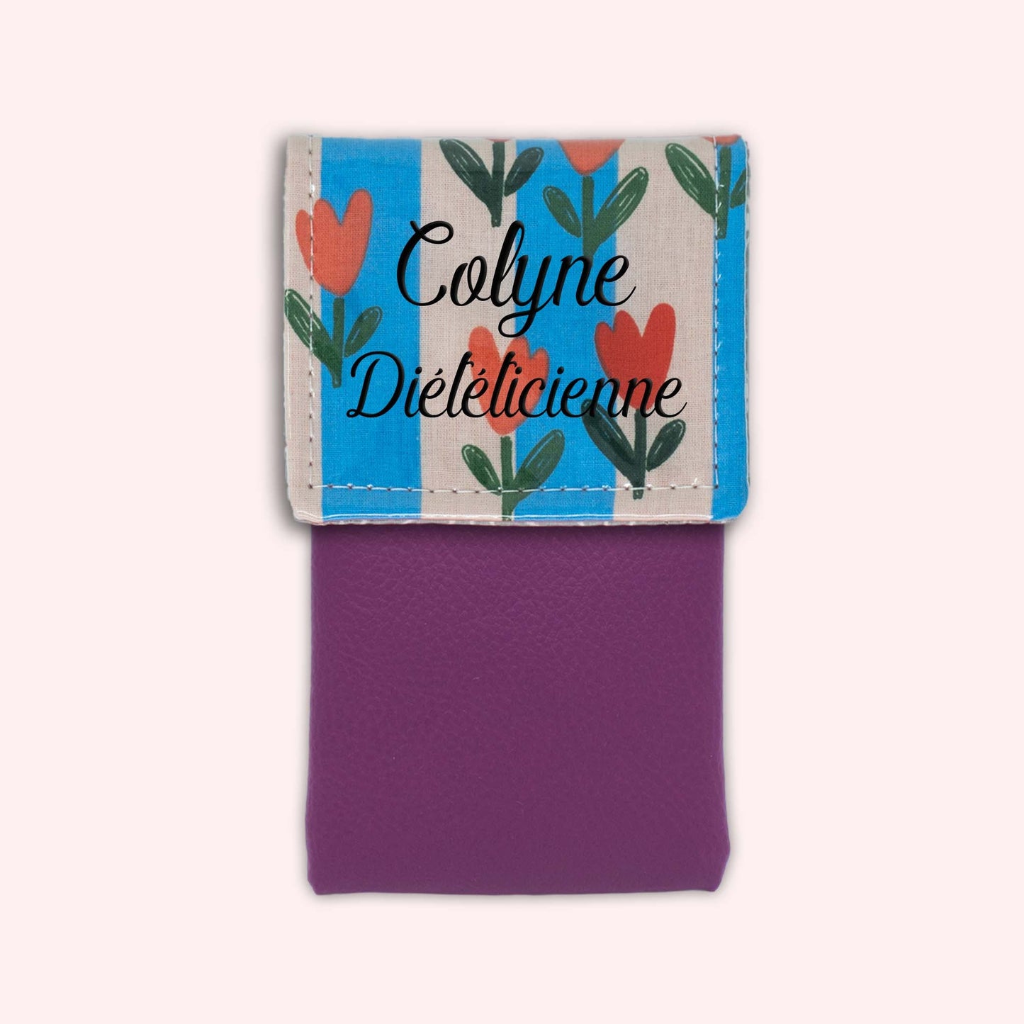 Pochette aimantée Tulipe