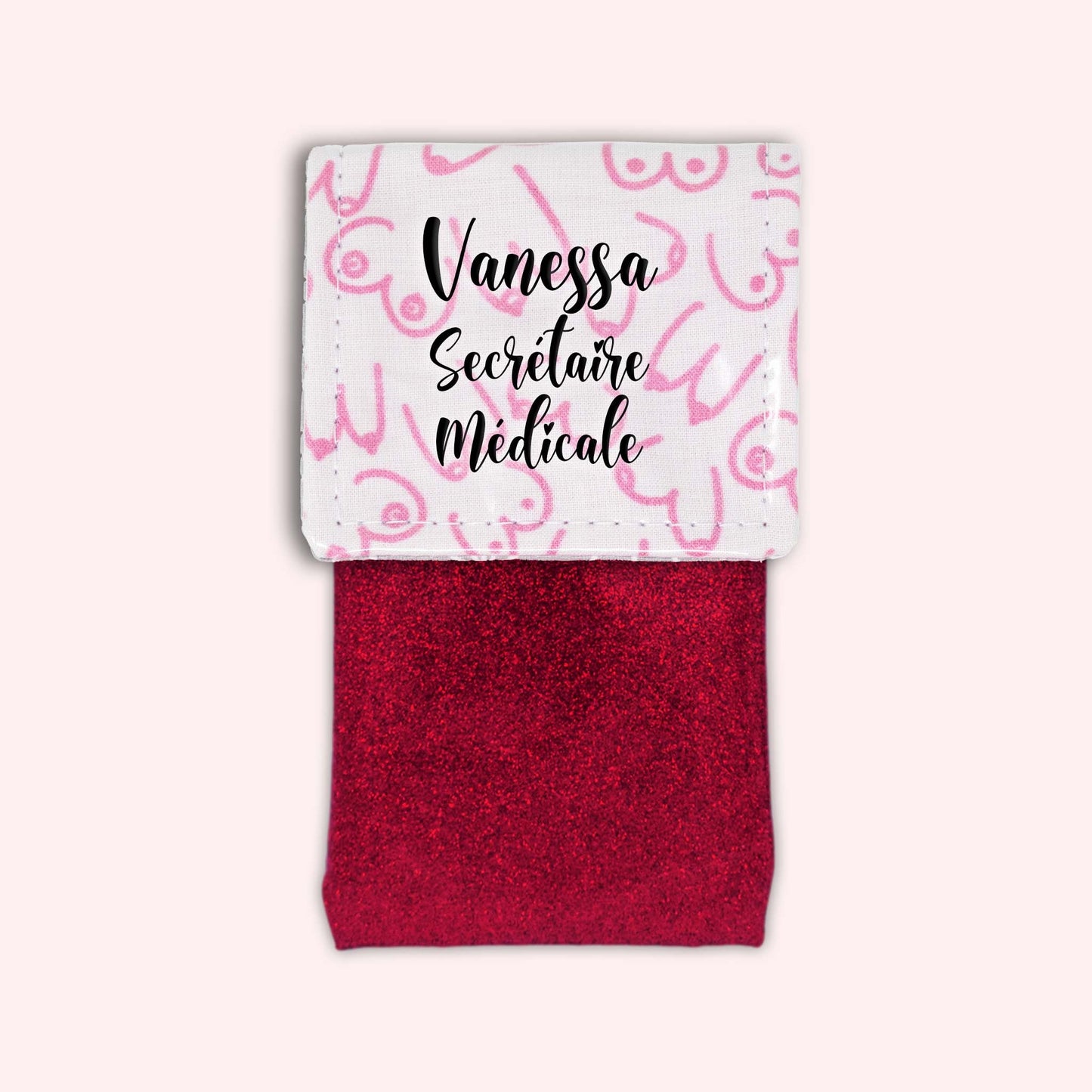 Pink Boobs Magnetic Pouch