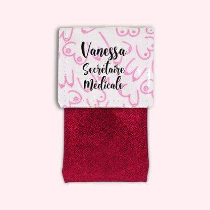 Pink Boobs Magnetic Pouch