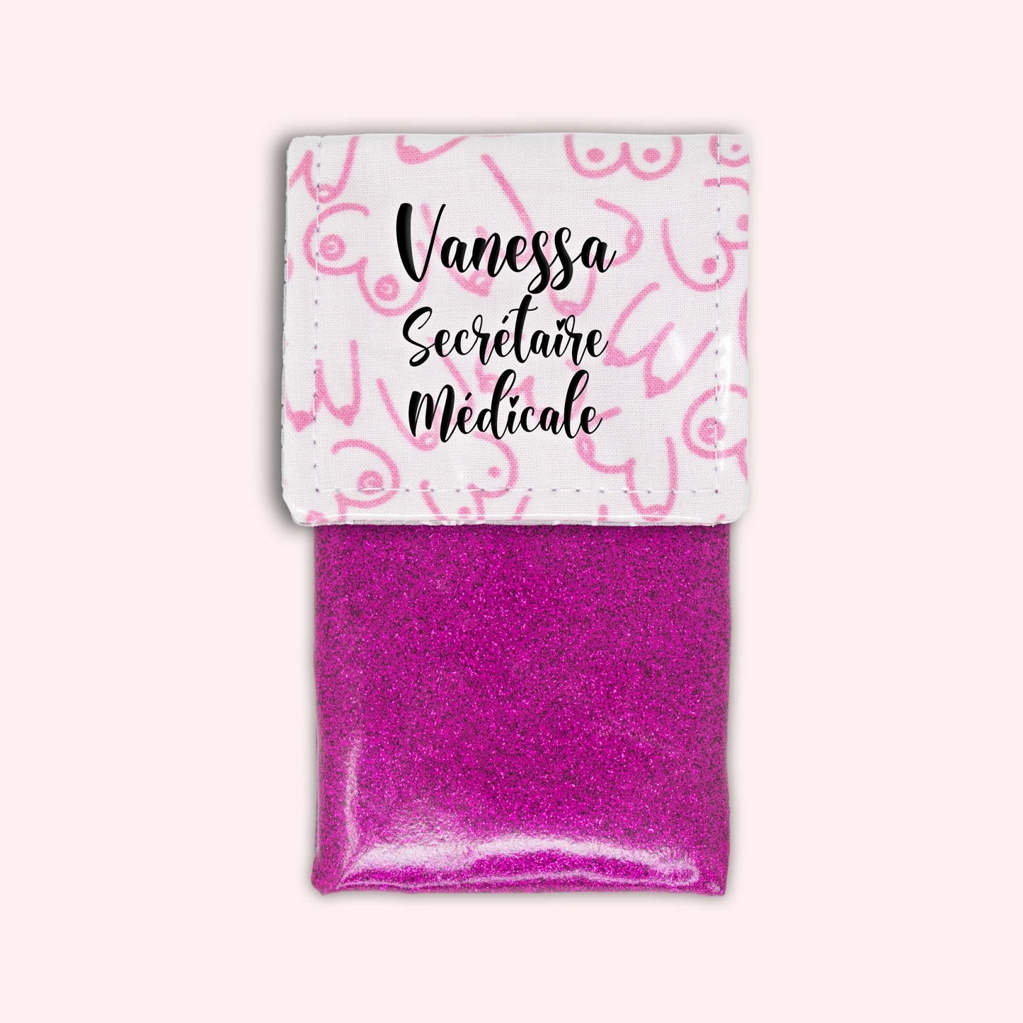 Pink Boobs Magnetic Pouch