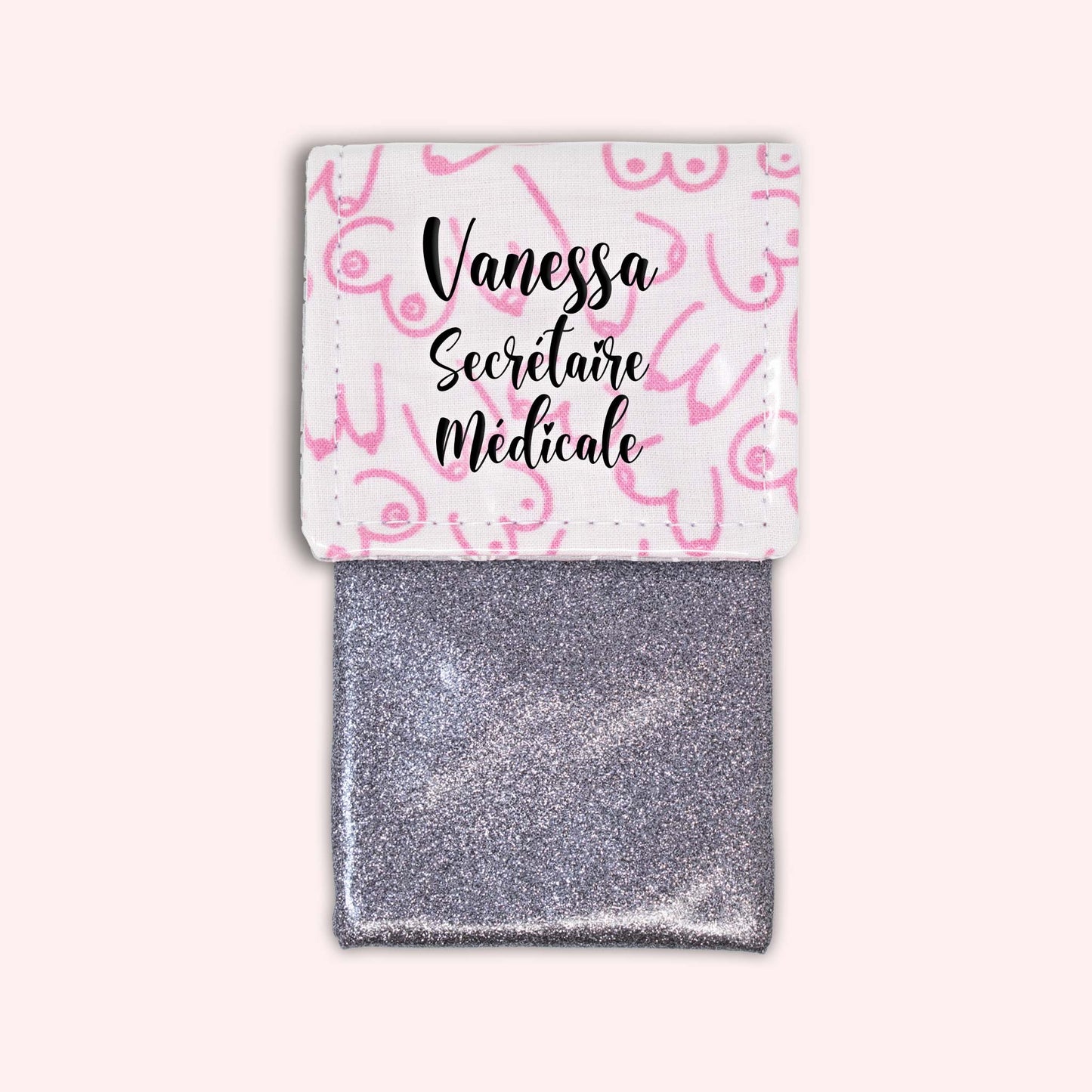 Pochette aimantée Pink Boobs