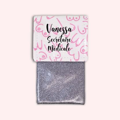Pochette aimantée Pink Boobs