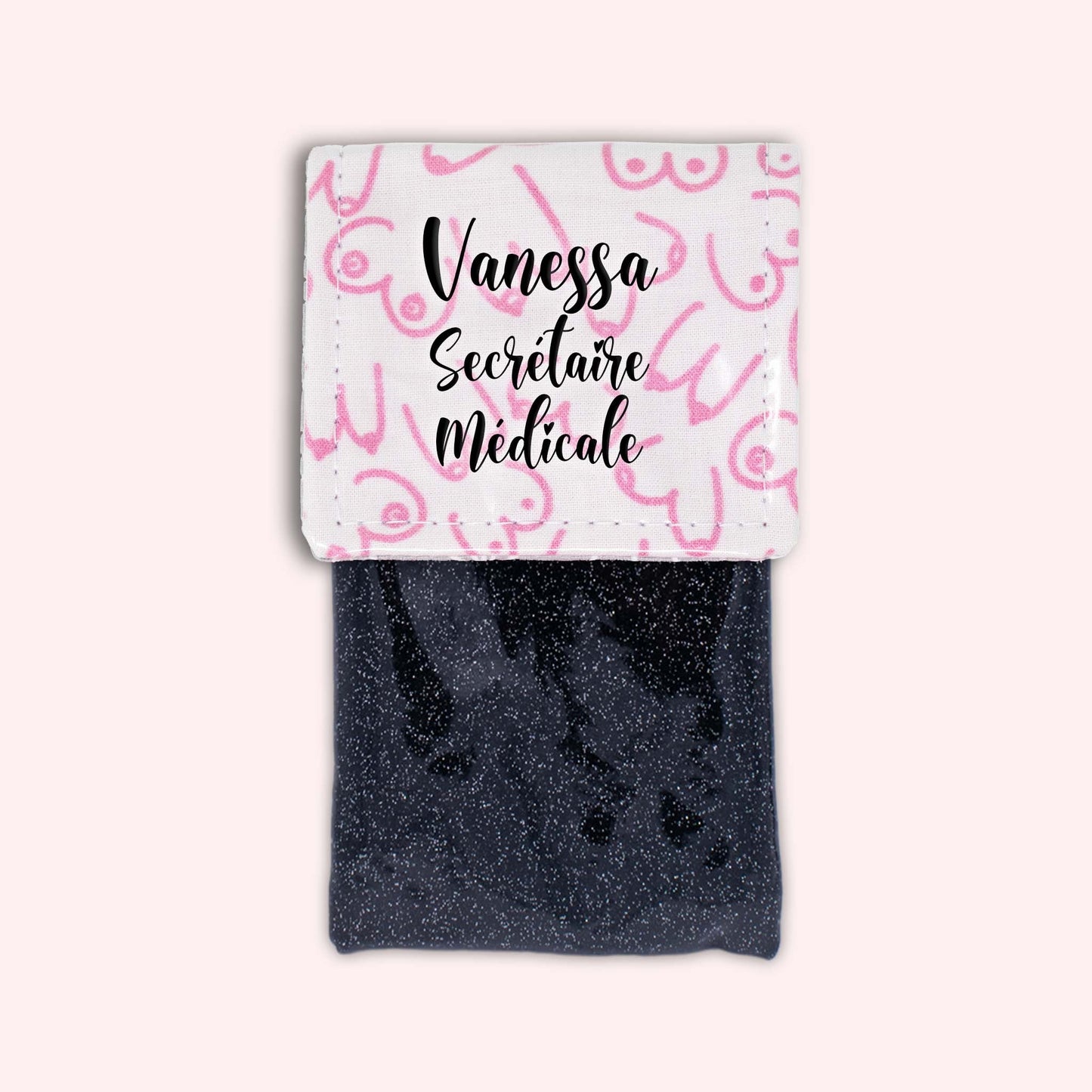Pink Boobs Magnetic Pouch