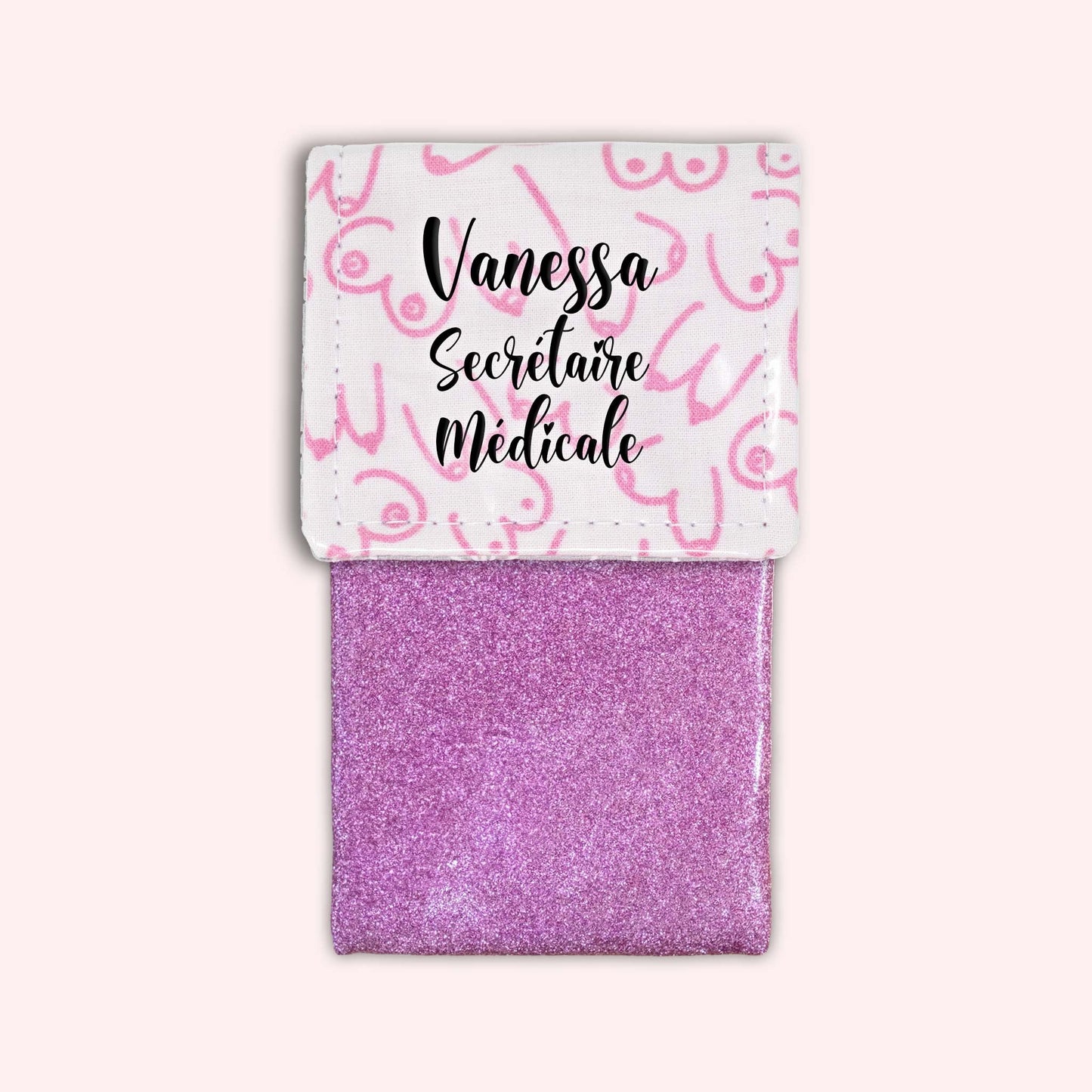 Pink Boobs Magnetic Pouch
