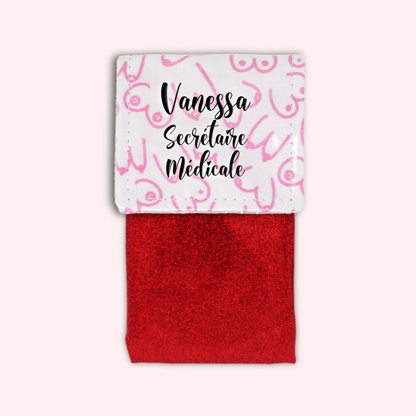 Pink Boobs Magnetic Pouch
