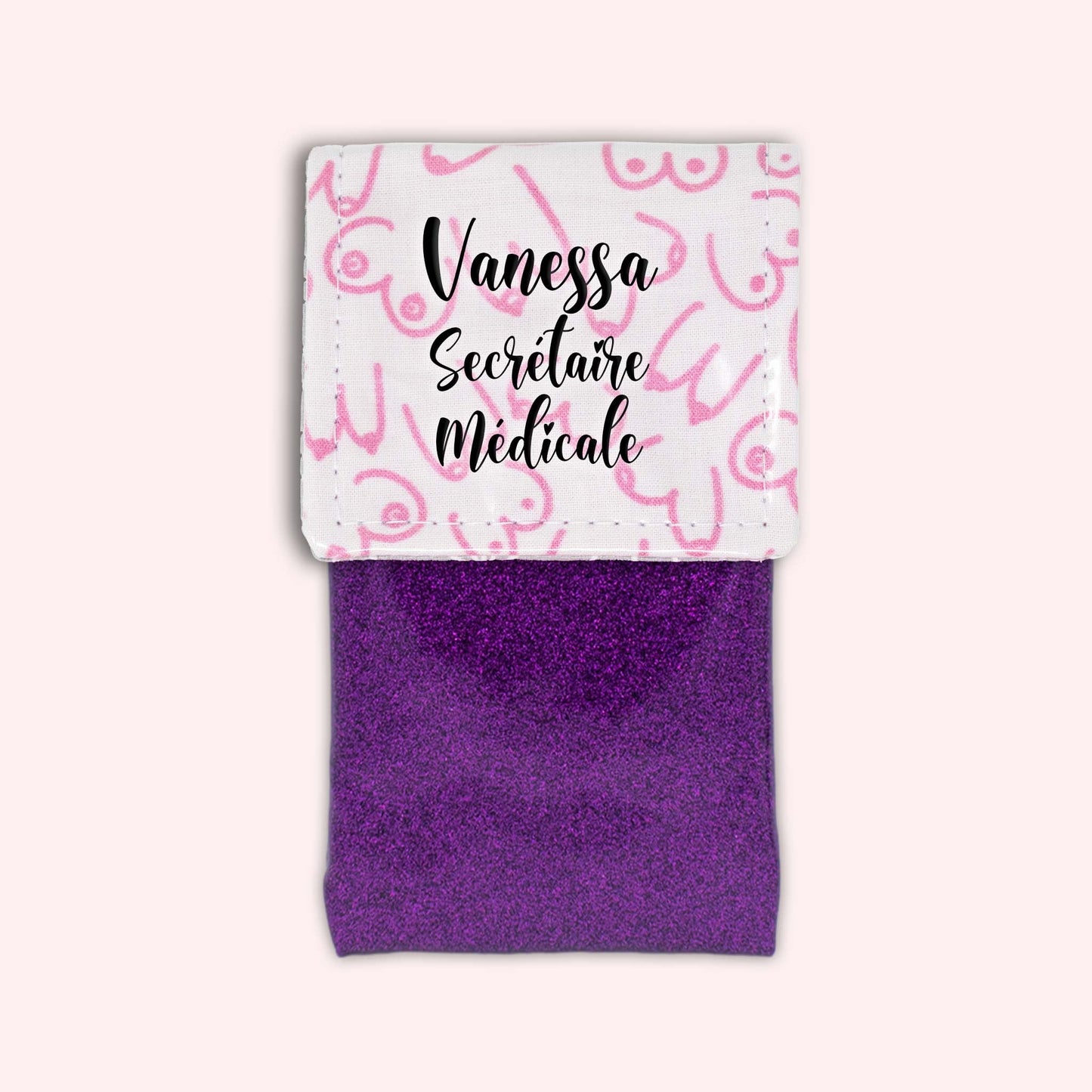 Pink Boobs Magnetic Pouch