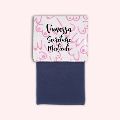 Pink Boobs Magnetic Pouch