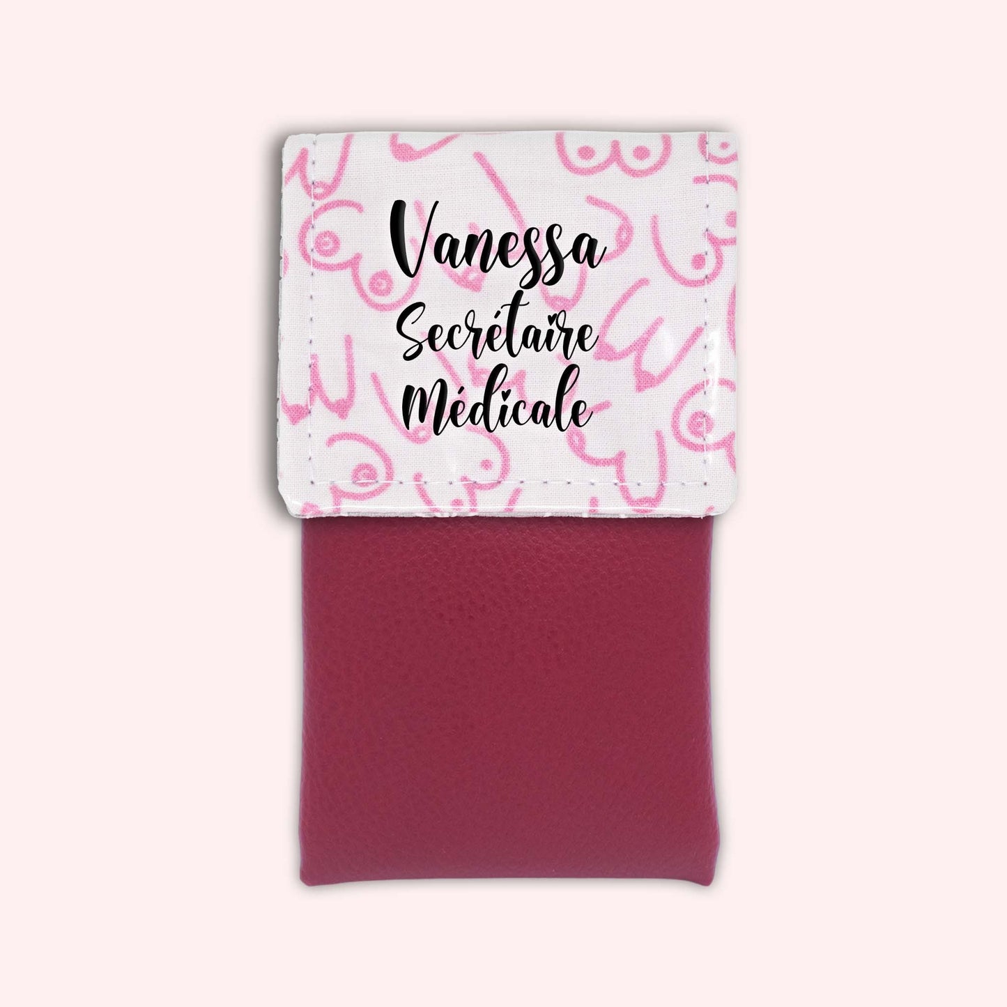 Pink Boobs Magnetic Pouch