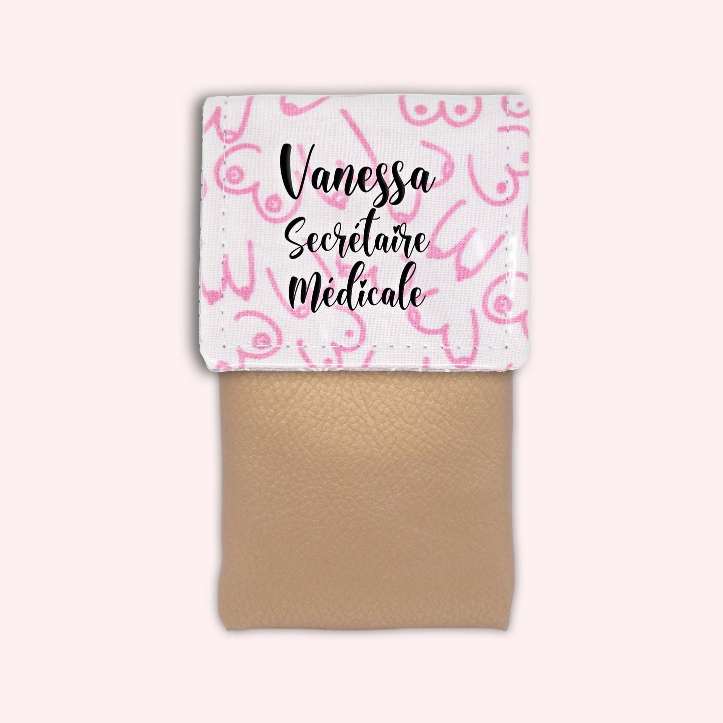 Pink Boobs Magnetic Pouch