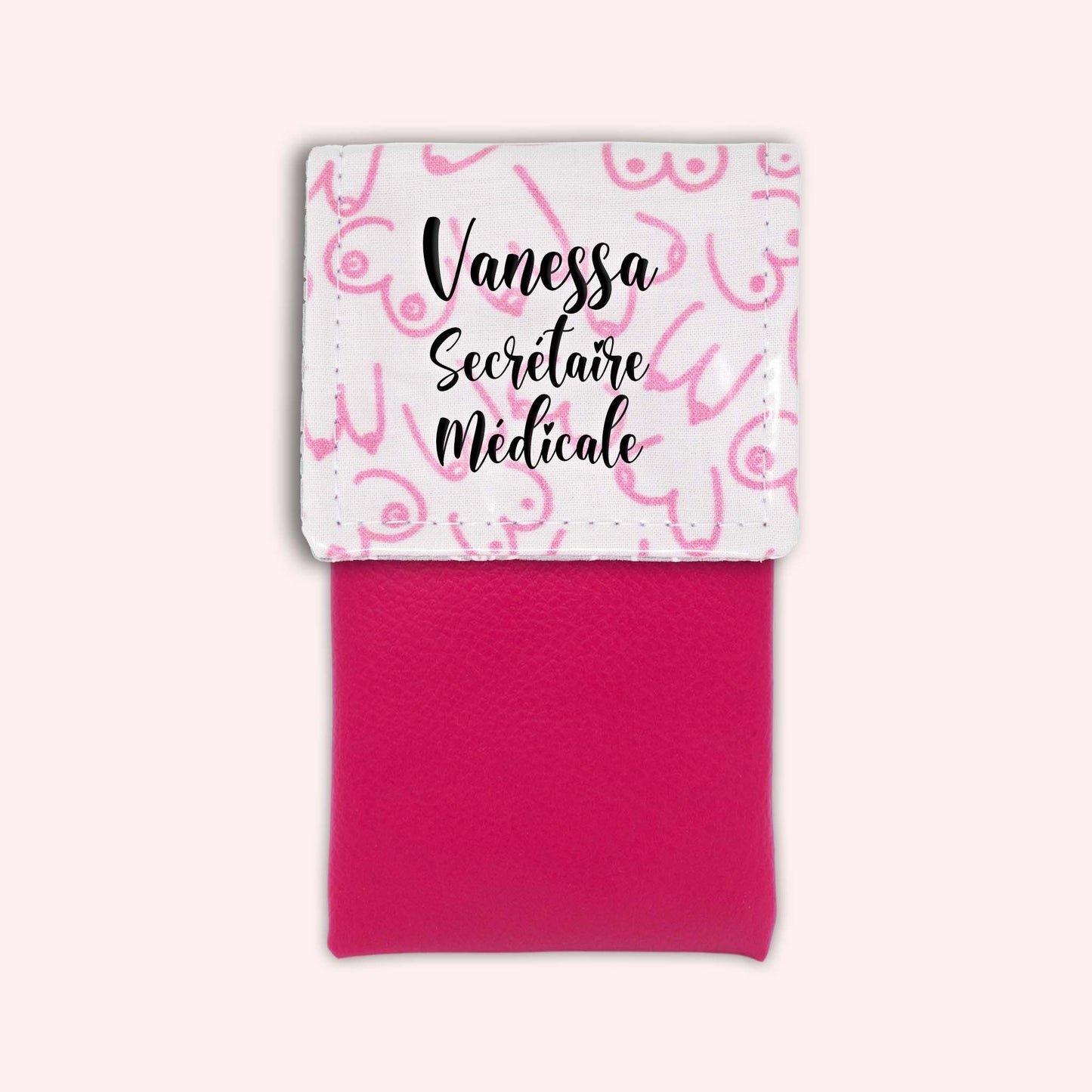 Pink Boobs Magnetic Pouch