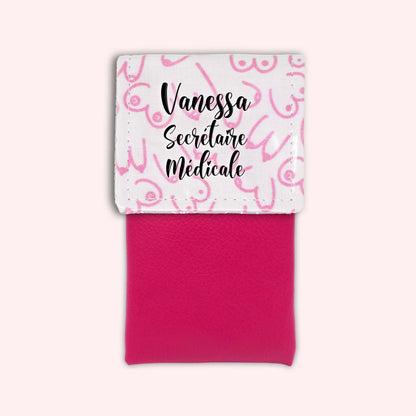 Pink Boobs Magnetic Pouch