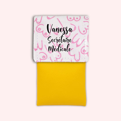 Pink Boobs Magnetic Pouch