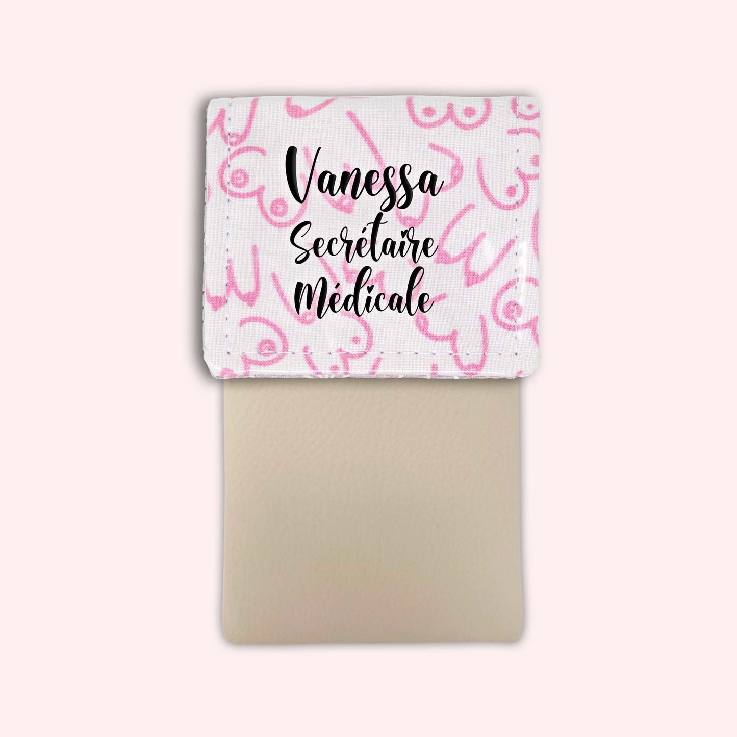Pink Boobs Magnetic Pouch