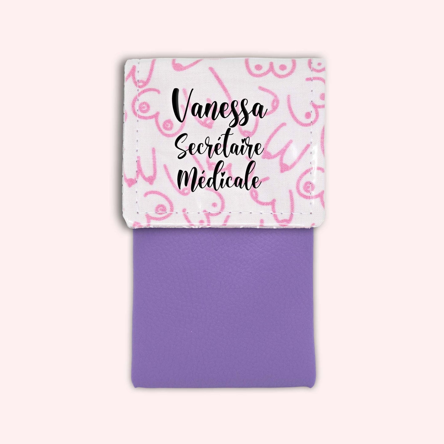 Pink Boobs Magnetic Pouch