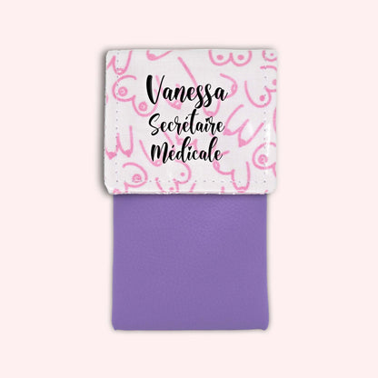Pink Boobs Magnetic Pouch