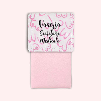 Pink Boobs Magnetic Pouch