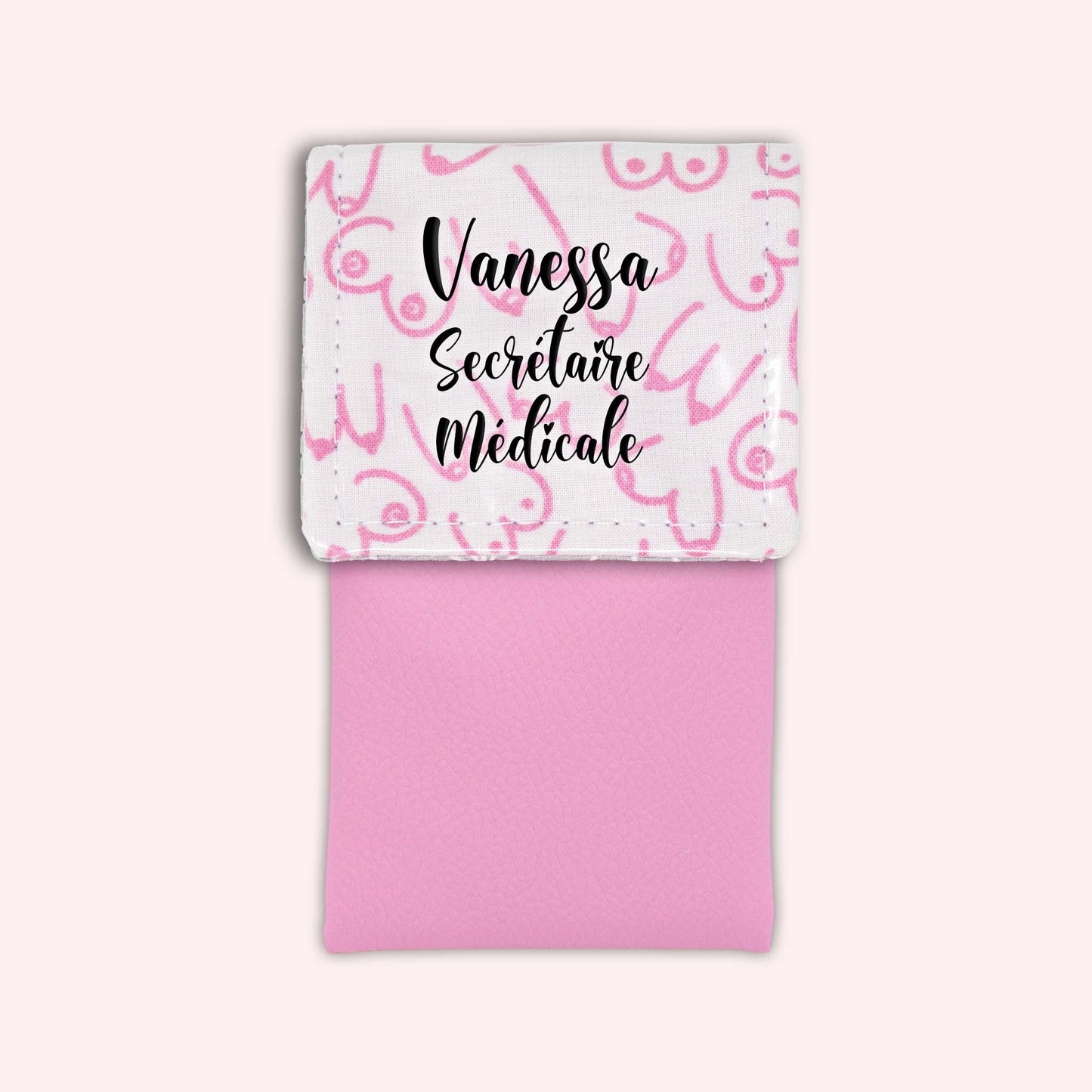 Pink Boobs Magnetic Pouch