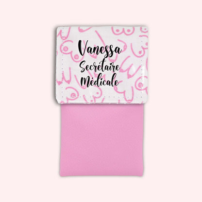 Pink Boobs Magnetic Pouch