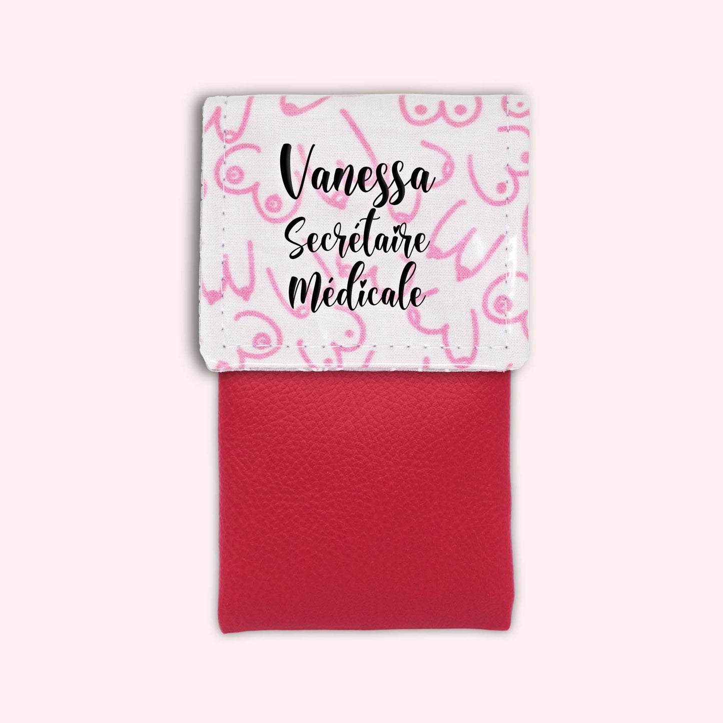 Pink Boobs Magnetic Pouch