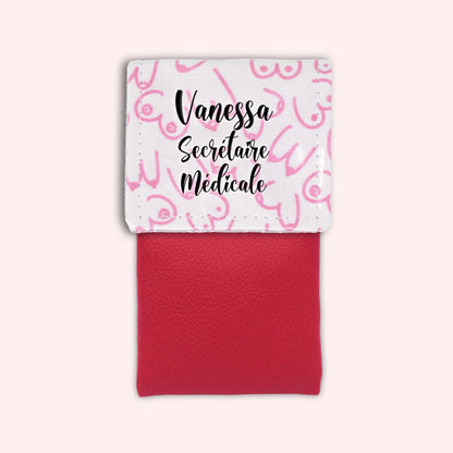 Pink Boobs Magnetic Pouch
