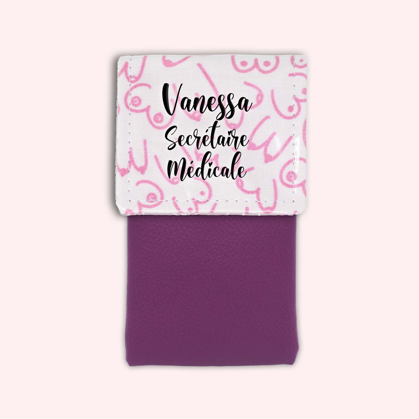 Pink Boobs Magnetic Pouch