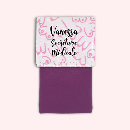 Pink Boobs Magnetic Pouch