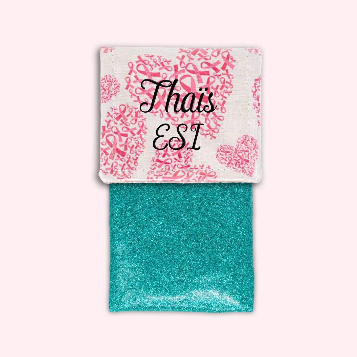 Pochette aimantée Rubans coeurs