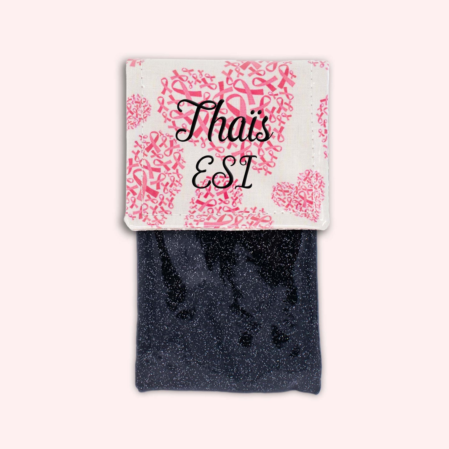 Pochette aimantée Rubans coeurs