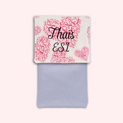 Pochette aimantée Rubans coeurs