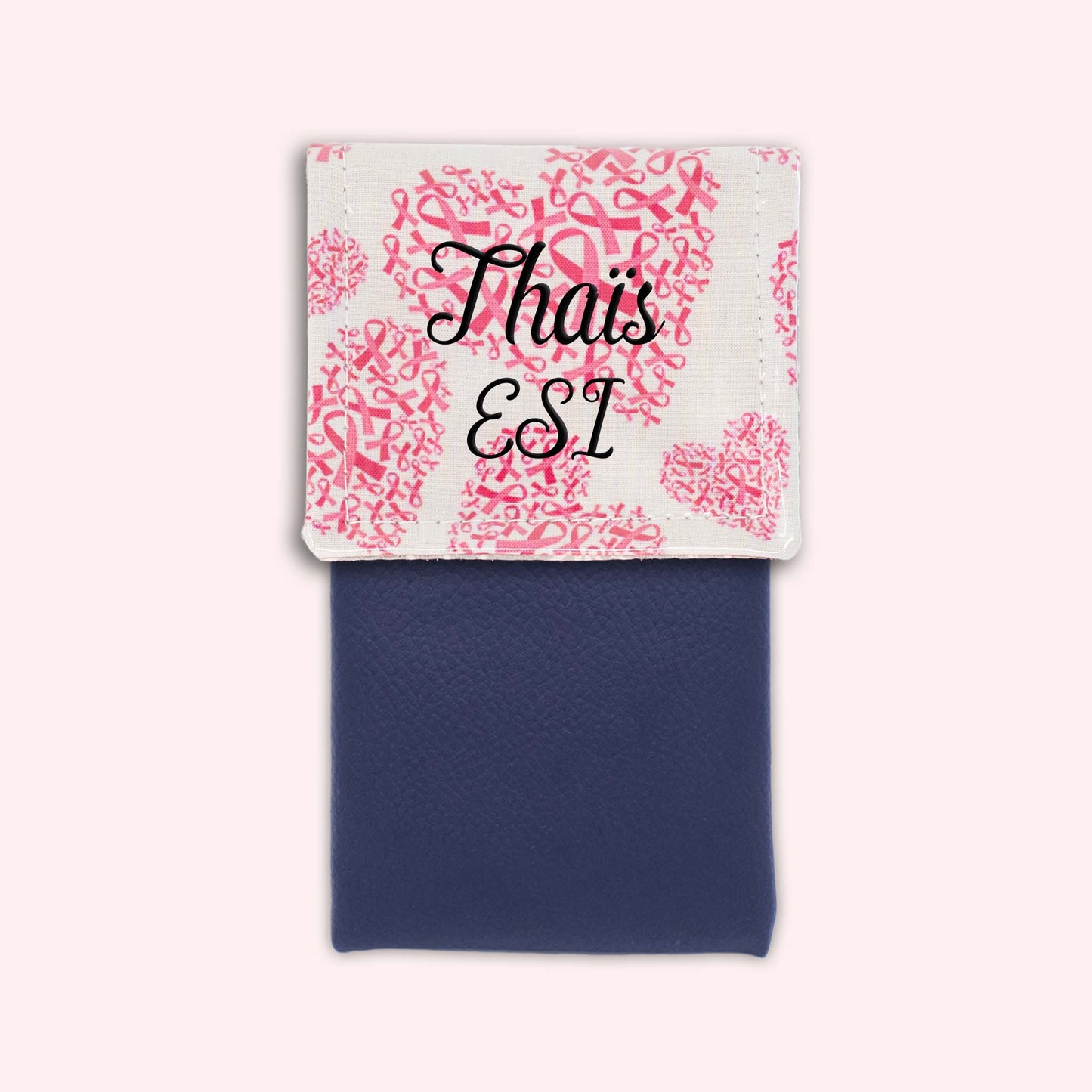 Pochette aimantée Rubans coeurs