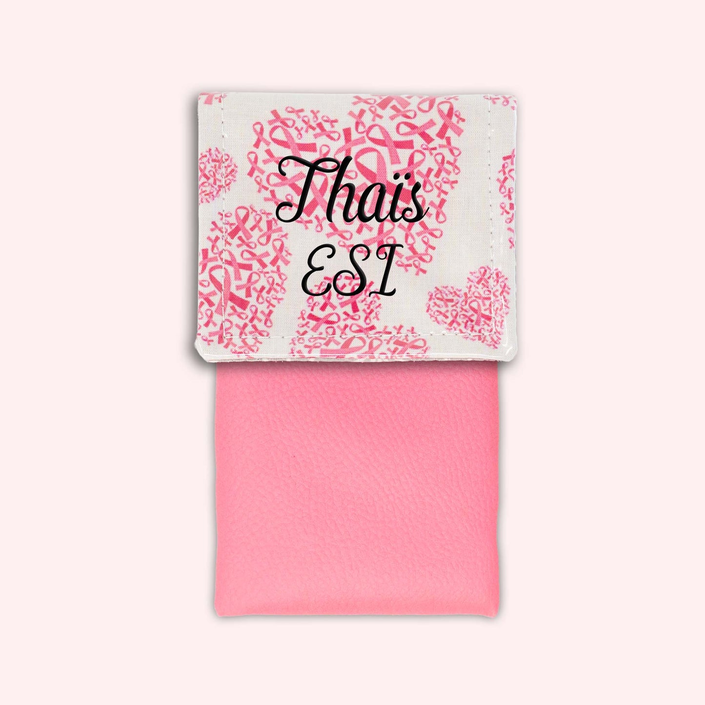 Pochette aimantée Rubans coeurs