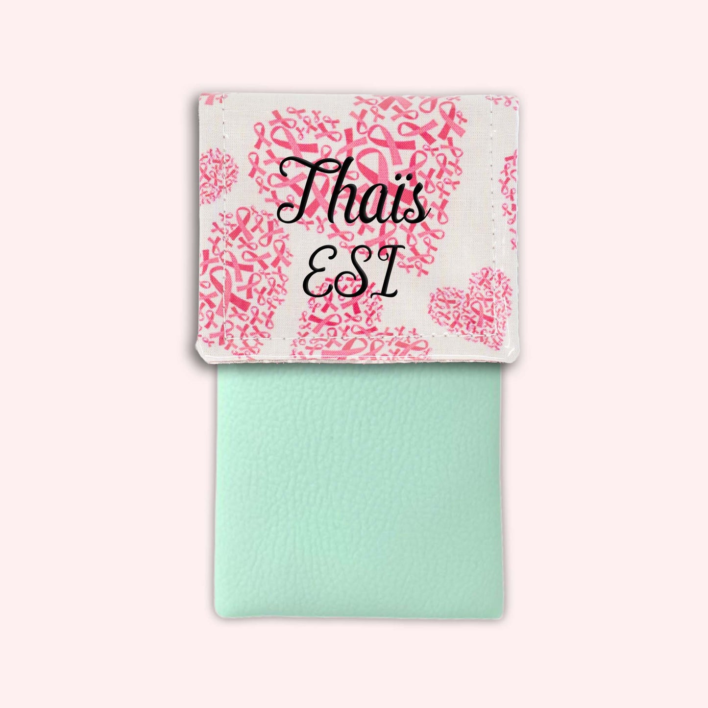 Pochette aimantée Rubans coeurs