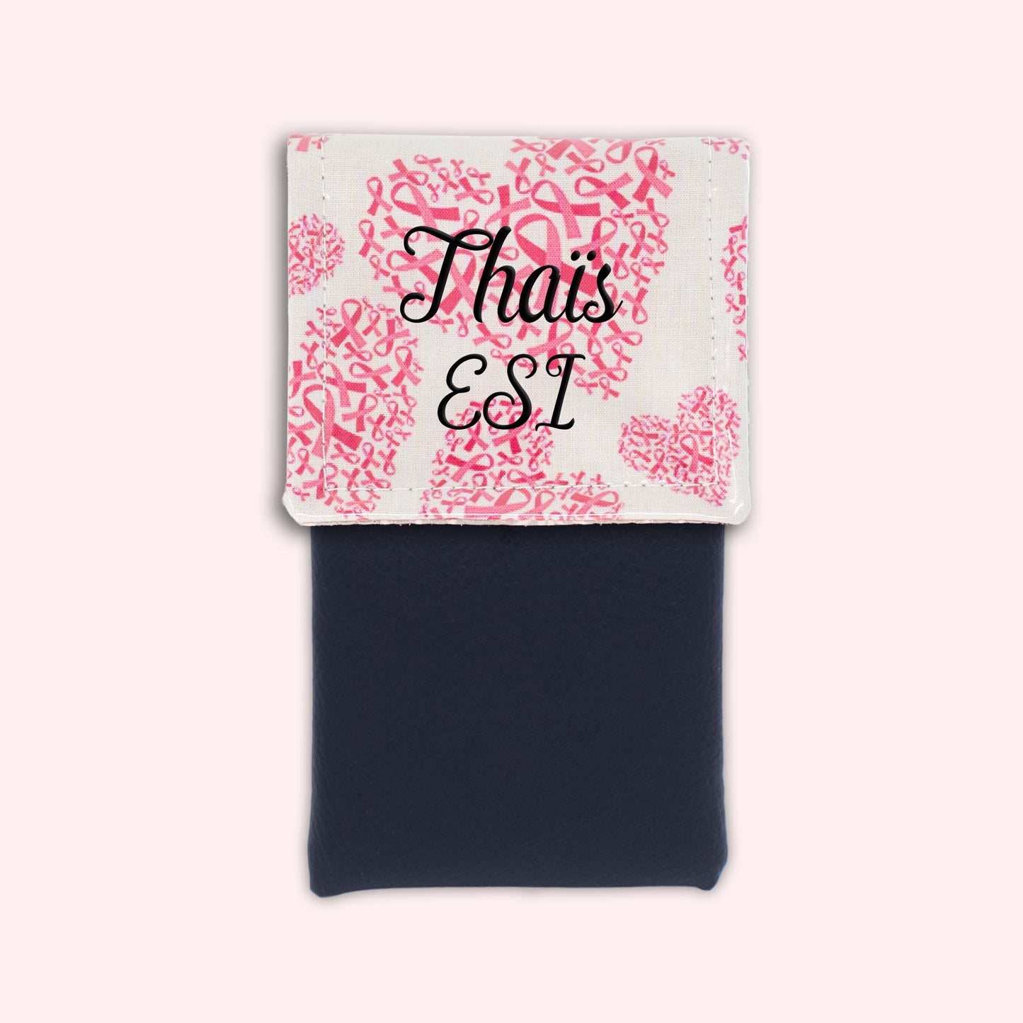 Pochette aimantée Rubans coeurs
