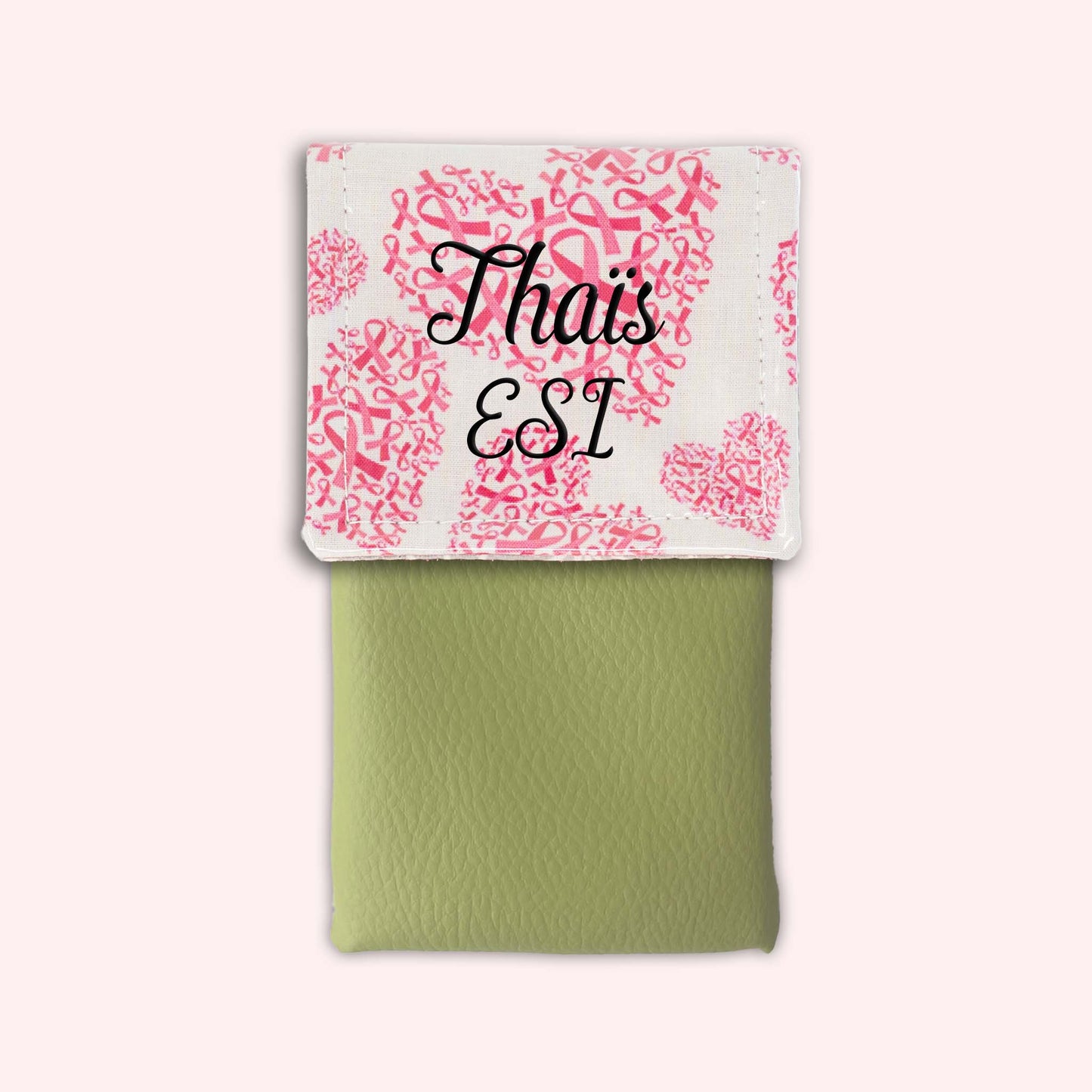 Pochette aimantée Rubans coeurs