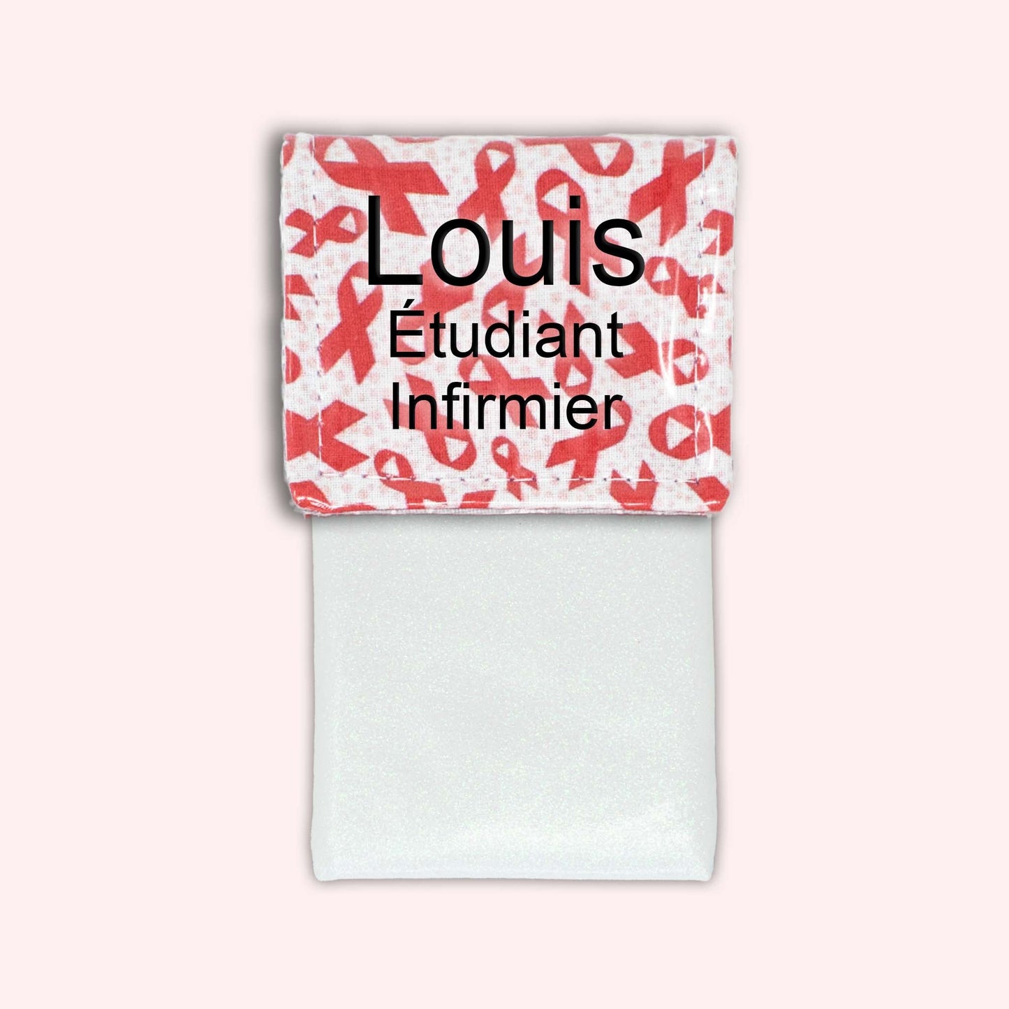 Pochette aimantée Rubans Rouges