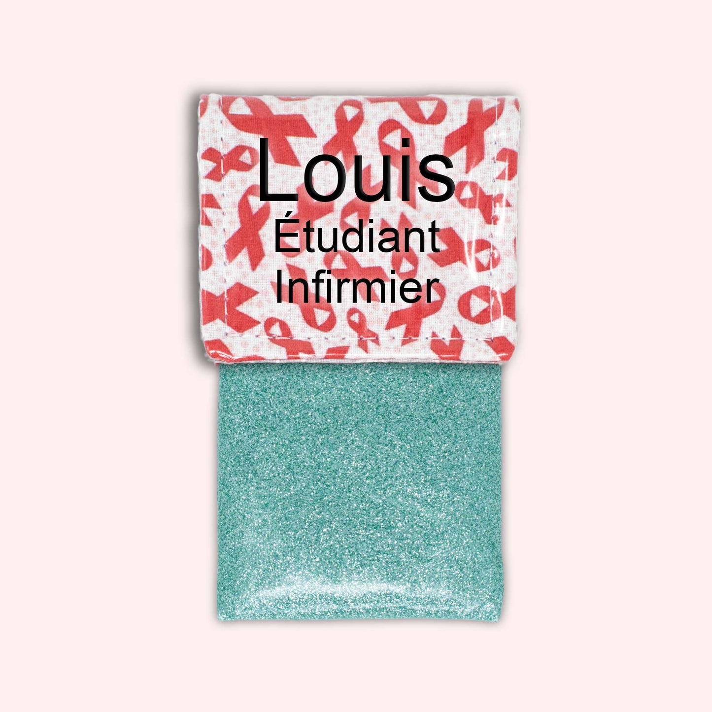 Pochette aimantée Rubans Rouges