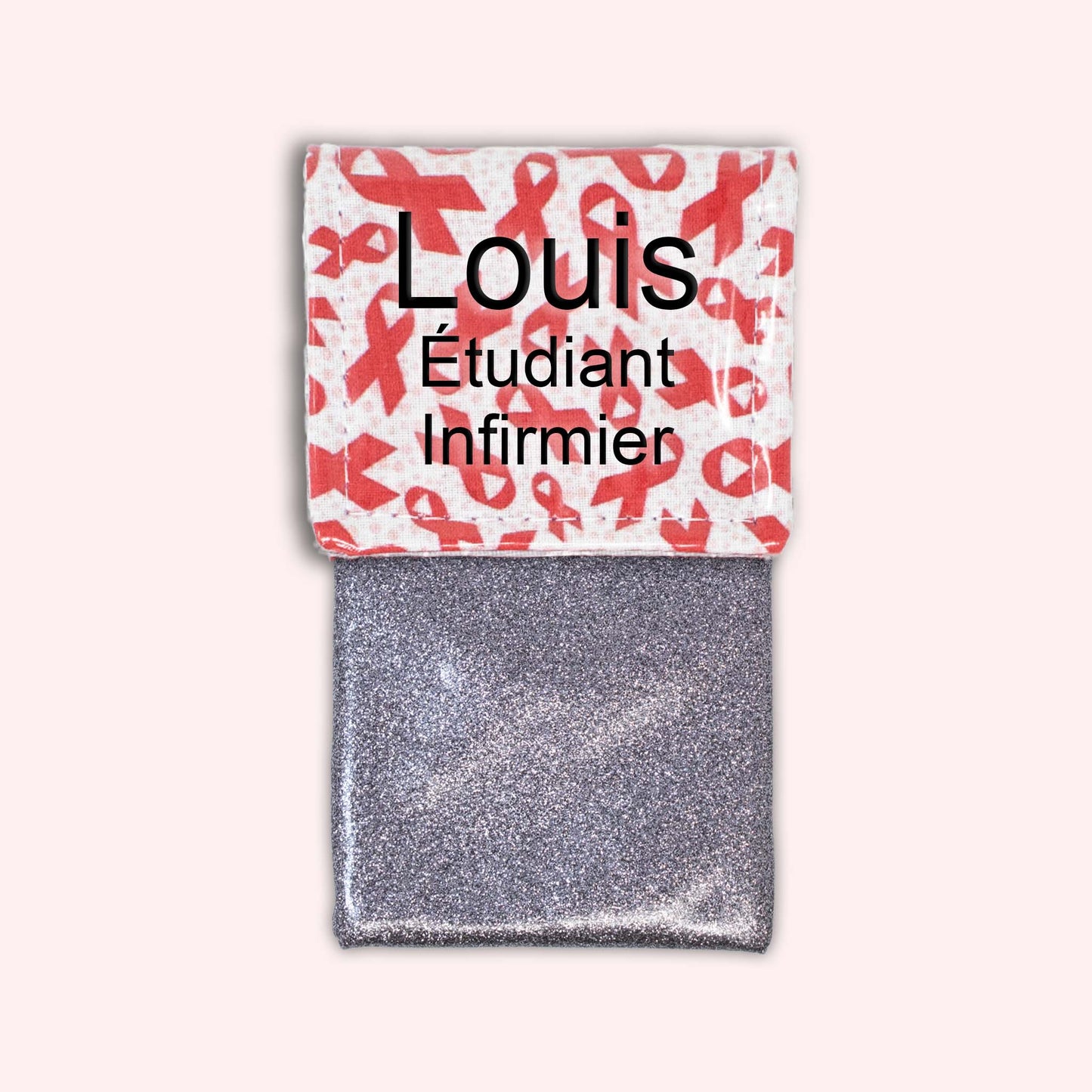 Pochette aimantée Rubans Rouges