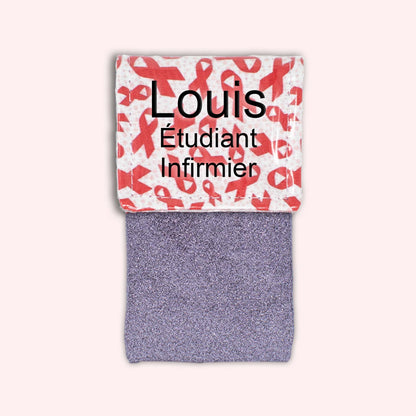 Pochette aimantée Rubans Rouges