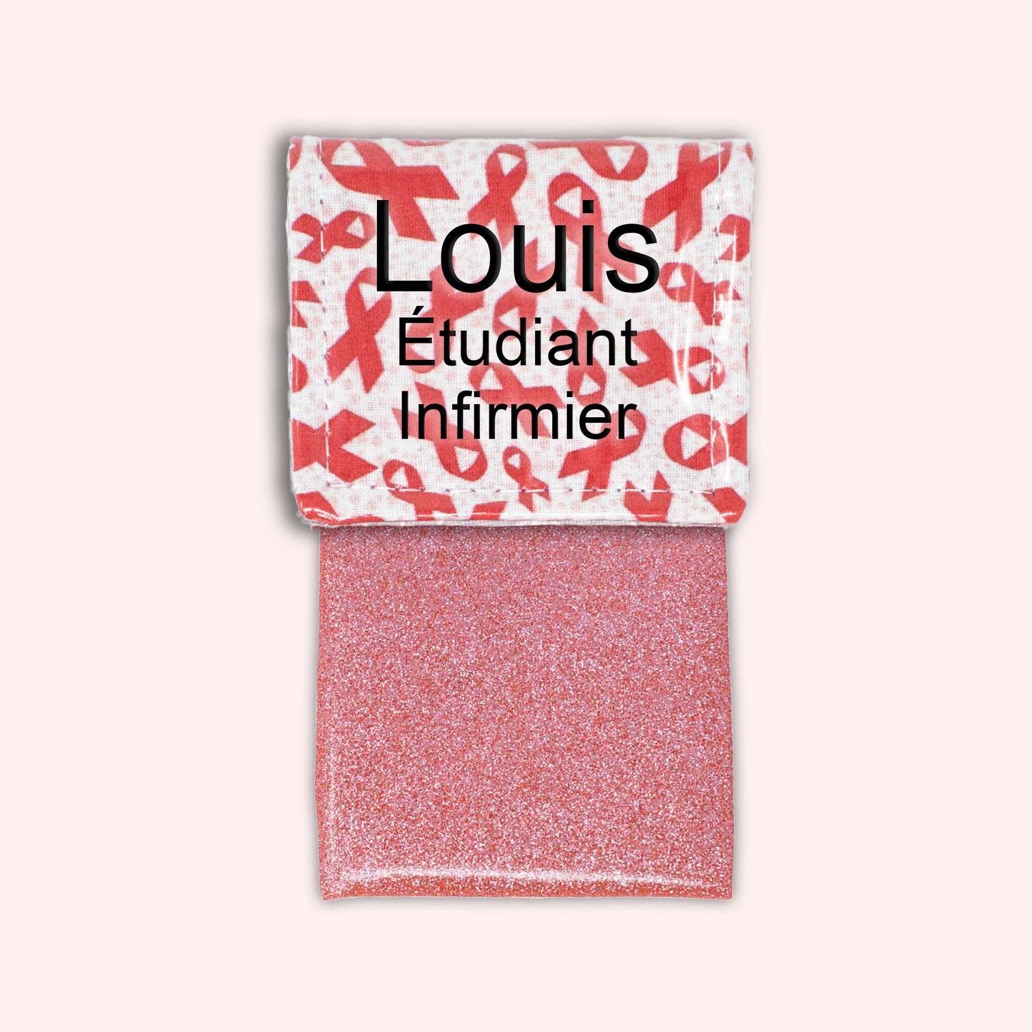 Pochette aimantée Rubans Rouges