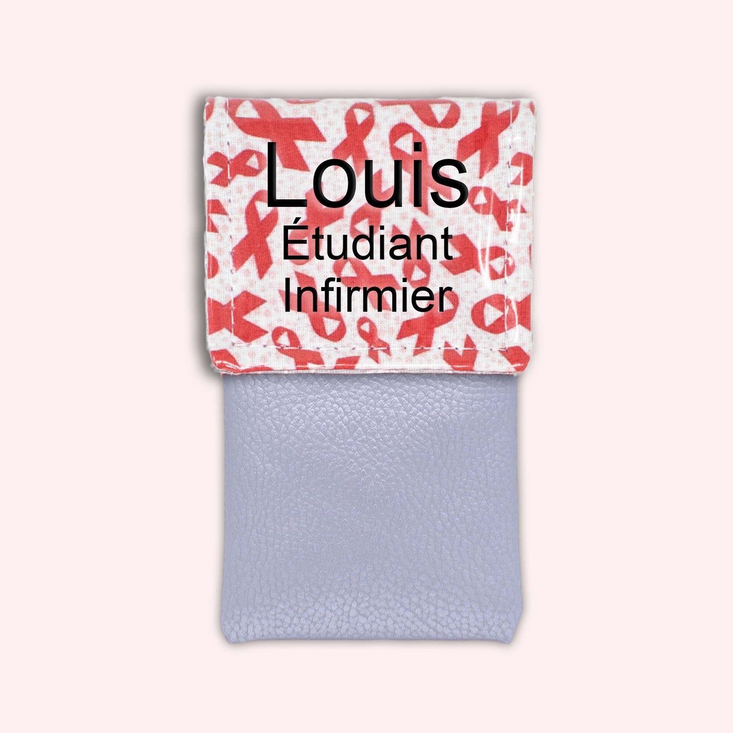 Pochette aimantée Rubans Rouges