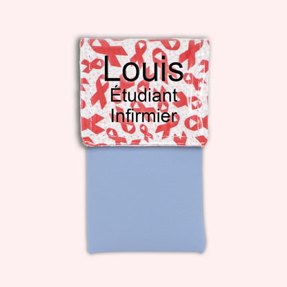 Pochette aimantée Rubans Rouges
