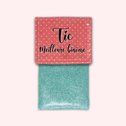 Pochette aimantée Corail Petits Pois