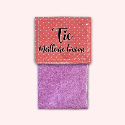 Pochette aimantée Corail Petits Pois