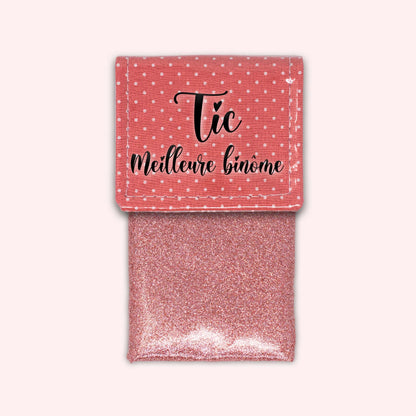 Pochette aimantée Corail Petits Pois