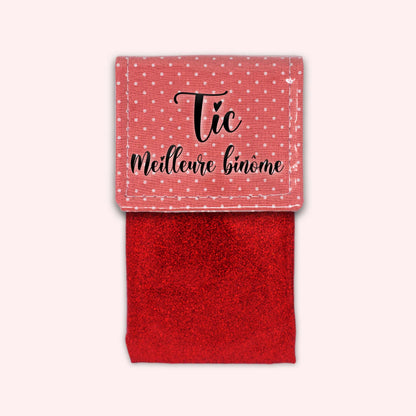 Pochette aimantée Corail Petits Pois